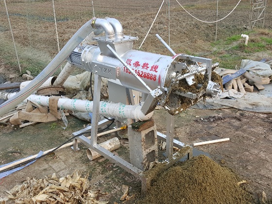 不锈钢鸡粪固液分离设备 不锈钢鸡粪固液分离设备